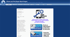 Desktop Screenshot of bendoregoniphonerepair.com